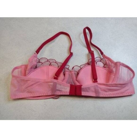 Adore Me Women's Bettie Contour Balconette Bra Pink 36A - Picture 2 of 5